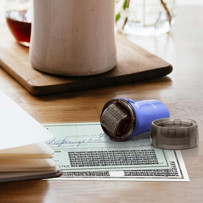 ID Roller 3-Pack - Advanced 2.0 Theft Protection Stamping by Guard Your ID Identity Prevention (Mixed Color: Blue, Pink, Purple)