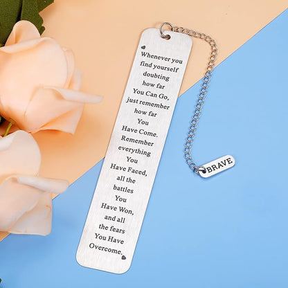 Recovery Sympathy Bookmark Gift for Men Women Stay Strong Sobriety Post Surgery Gifts Addiction Recovery AA Warrior Gift Cancer Survivor Gift for Women Patient Inspirational Christmas Graduation Gifts