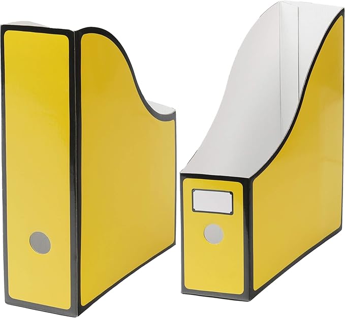 Simple Houseware Magazine File Holder Organizer Box - 12 Pack
