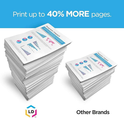 LD Products Compatible HP 972X Ink Cartridges Replacements for HP PageWide Pro MFP 477dw 577dw 452dn 552dw 577z 477dn 477dw 452dw (CMY 3-Set, HY)