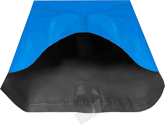 Colored Poly Mailers Pack of: Be creative with your packaging with Colored mailers (Blue, 14.5" x 19" pack of 500)