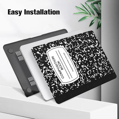 Fintie Case for MacBook Air 13.6 Inch A3113 A2681 (2022 2023 2024 Release) - Snap On Hard Shell Cover for MacBook Air 13.6" M2 M3 Chip with Liquid Retina Display and Touch ID (Composition Book)