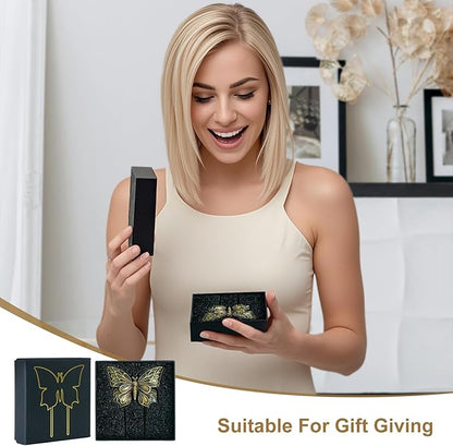 LOVME Vintage Book Clips Butterfly, Page Holder Journal Clips to Hold Journal Open While Writing and Free Your Hands, Metal Book Clip, Gifts for Book Lovers, Readers, Writers