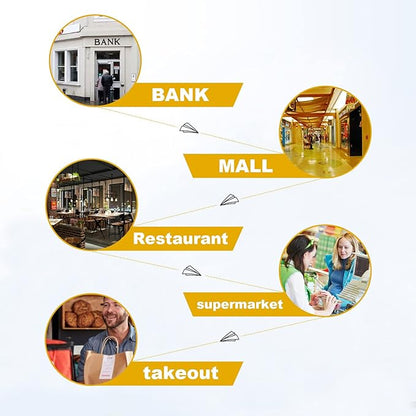 RBHK Thermal Paper, 2 1/4 x 85ft Thermal Receipt Paper Rolls, POS/Cash Register Credit Card Paper (50 Rolls)