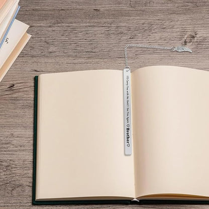 Brother Memorial Bookmark Memorial Gift for Loss of Brother Sympathy Gift for Loss of Brother in Memory of Brother Remembrance Bereavement Gifts for Men Loss of Brother Friends Gifts Book Mark