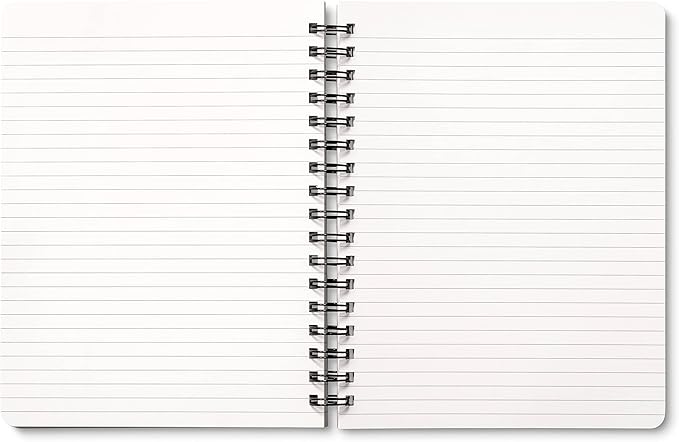 Compendium Spiral Notebook - Something Good Is Going to Happen Today. — A Designer Spiral Notebook with 192 Lined Pages, College Ruled, 7.5”W x 9.25”H