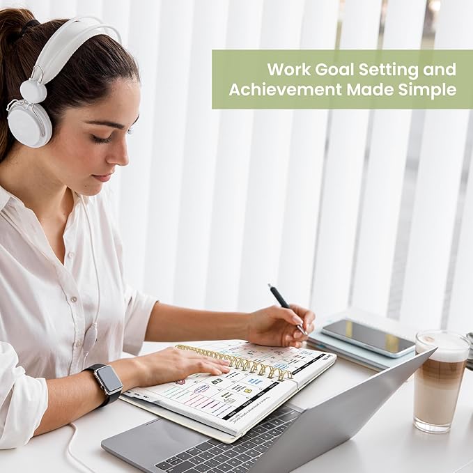 2026 Planner, Weekly and Monthly Planner for Women, January 2026 to December 2026, Pretty Hardcover 2026 Calendar Planner Book with Tabs, Inner Pocket, Spiral Bound, Perfect Office Home School Supplies - 6.3" x 8.5", Butterfly Sonata