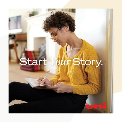 uniball uniONE Gel Pen, Retractable, Medium 0.7 mm, Black Ink, White Barrel, Dozen