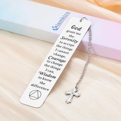 Sobriety Gifts for Women Men Christmas Stocking Stuffers for Women Serenity Prayer Gifts Christian Gifts Faith Religious Gifts Inspirational Gifts for Women Pastor Appreciation Gifts Catholic Gifts