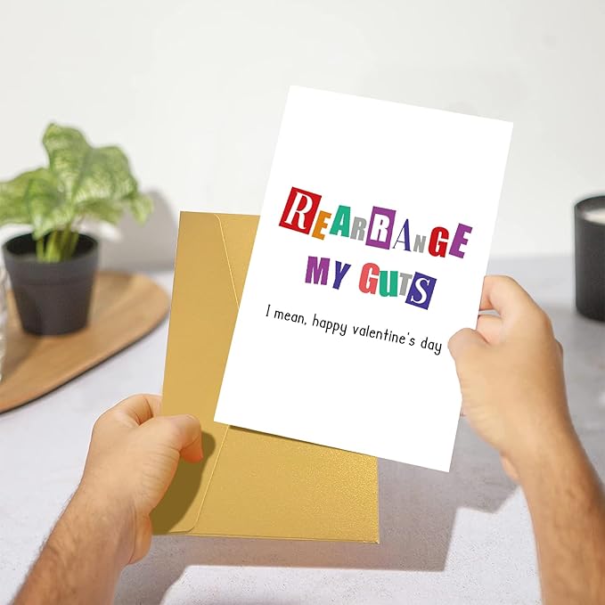 Dirty Valentine's Day Card for Him, Raunchy Valentines Day Card for Husband, Happy Valentines Day Card from Wife Husband