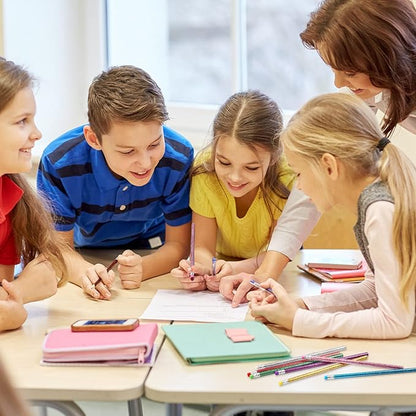 Outus 68 Pieces Glitter Pencils with Eraser Wood Colorful Pencils and Sharpeners for Graduation Kids Writing Painting