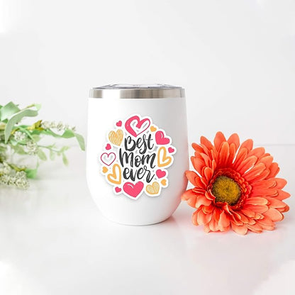 Printable Vinyl - Sticker Paper for Inkjet Printer (50 Sheets, 8.5" x 11", Anti Jam) - Glossy Printable Sticker Paper - Inkjet Printable Waterproof Sticker Paper - Make Labels and Decal