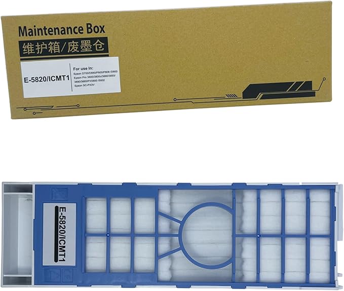 COCADEEX T5820 C13T582000 Maintenance Cartridge Compatible with SureColor P800 Surelab D700 D870 D800 DX100 PX-5800 PX-5002 SC-PX3V Printer (Maintenance Cartridge)