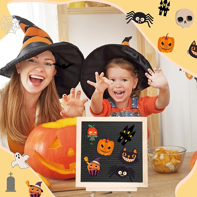 68 Pcs Holiday Seasonal Accessories Icons for Felt Letter Message Board Decorations Cute Symbols Changeable with Adhesive Dots for 4th July Patriotic Independence Day Decor, Board Not Included