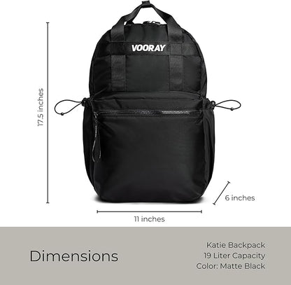 VOORAY 19L Katie Backpack – Large Travel Backpack, Gym & Sports Backpack