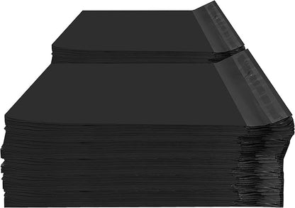 Colored Poly Mailers Pack of: (Black, 6" x 9" pack of 1000) Be creative with your packaging with Colored mailers