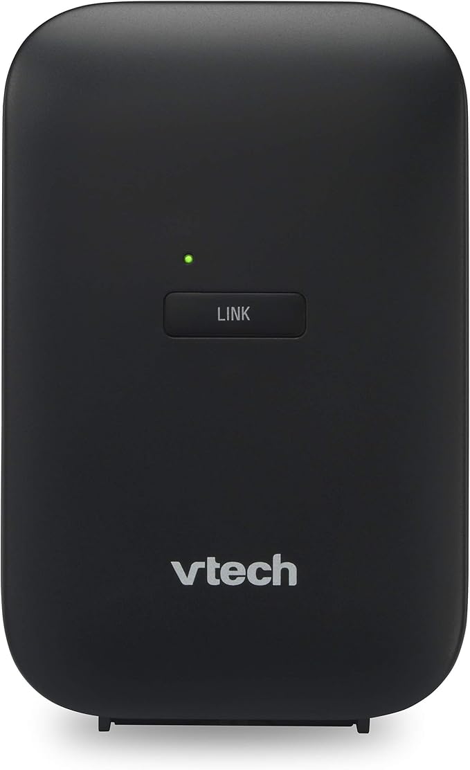 VTech VCS712 ErisStation DECT 6.0 Wireless Conference Phone with Two Wireless Mics Using Orbitlink Wireless Technology, Full-Duplex Speakerphone, Small & Medium Business, up to 24 Hrs. Talk time