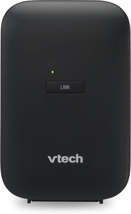 VTech VCS712 ErisStation DECT 6.0 Wireless Conference Phone with Two Wireless Mics Using Orbitlink Wireless Technology, Full-Duplex Speakerphone, Small & Medium Business, up to 24 Hrs. Talk time