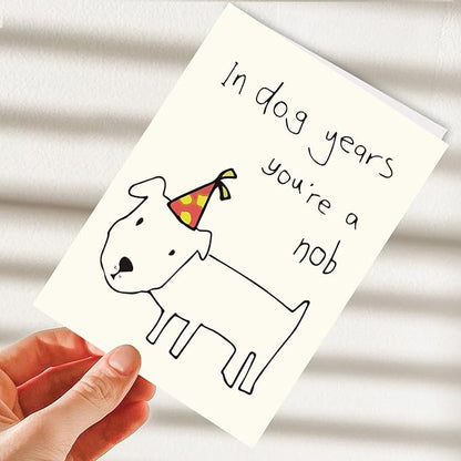 Funny Birthday Cards for Men, Women, Brother, Sister, Dad, Mom, Husband, Friend, and Anyone | Humorous Gifts | Unique Birthday Decoration