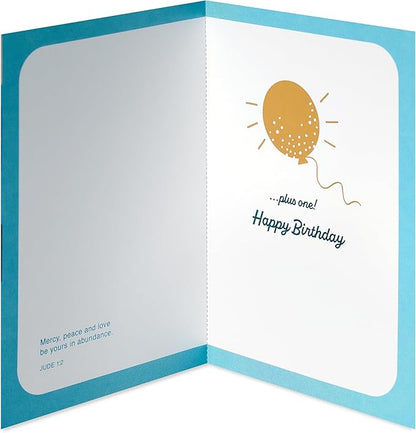 American Greetings Religious Birthday Card (Plus One)