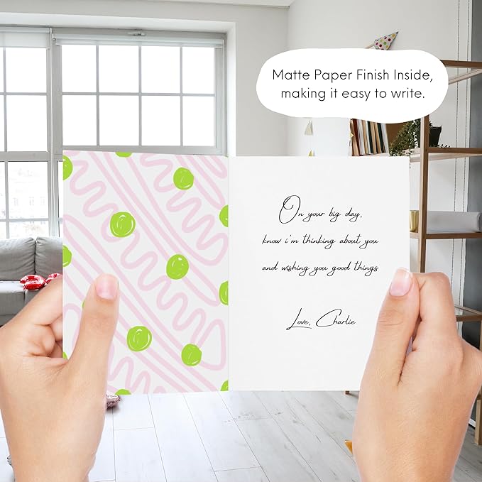 ALY LOU Graduation Card, Congratulations Congrats Card for Him/Her, Funny Grad Card for New Job Promotion, New Home, Wedding Celebration (You're Kind Of a Big Dill)