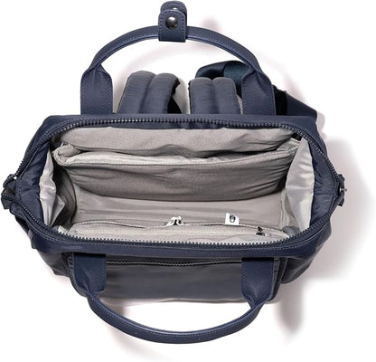 Baggallini Chelsea Laptop Backpack, French Navy Twill