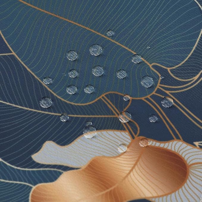 canvaslife 360° Protective Laptop Sleeve Case Bag with 3 Pockets for 14 inch Dell HP Lenovo Laptop and MacBook Pro 14 inch,Surface Laptop 14.4 inch (Blue leaf)