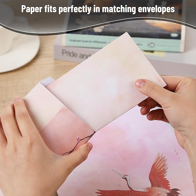 Mr. Pen- Stationery Writing Paper with Envelopes, 30 Letter Writing Paper+18 Envelopes, Stationary Set for Writing Letters, Stationary Paper, Writing Paper Stationary, Cute Stationary Set, Letter Set