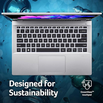 Acer Swift Go Intel Evo Thin & Light Premium Laptop 14" 1920x1200 100% sRGB Touch Screen Display Intel Core i7-1355U Intel Iris Xe 16GB LPDDR5 512GB Gen 4 SSD SFG14-71T-72QV