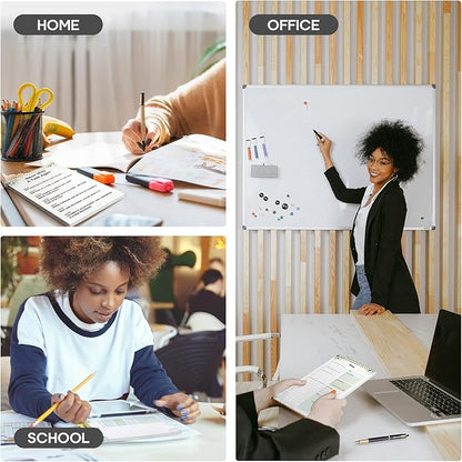 To Do List Pad - To Do List Notebook for Work with 52 Sheets, Undated Daily Planner Perfect for Daily Tasks and Goal Setting, To Do List Notepad Suitable for Office, Home and School-Nature