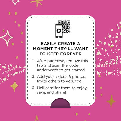 Hallmark Personalized Video Love Card-Romantic Birthday, Anniversary, Sweetest Day-Love You (Record Your Own Video Greeting)