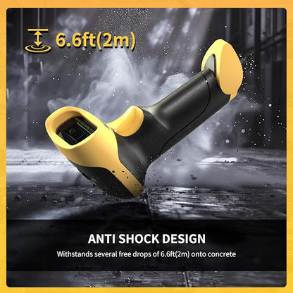 Handheld USB 1D 2D Barcode Scanner Reader for Computers, NetumScan Handheld Wired Automatic QR Bar Code Scanners for Mobile Payment, Store, Supermarket, Warehouse