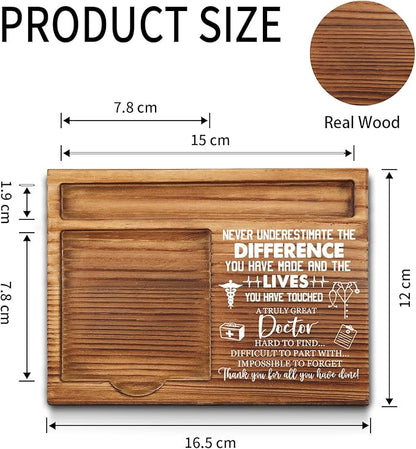 Doctor Sticky Note Holder, Doctor Gifts for Men, Women, Thank You Doctor Gifts, Doctor Appreciation Gifts, Doctor Retirement Gifts for Men, Doctor Office Desk Self-Stick Note Pad Holders GSH355