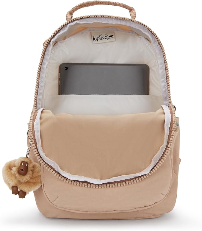 Kipling Women's Seoul Small Tablet Backpack, Durable, Padded Shoulder Straps with Tablet Sleeve