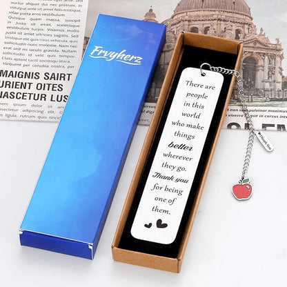 Teacher Appreciation Gifts for Women, Teacher Christmas Gifts, Teacher Gifts for Women, Teacher Birthday Gifts, Valentines Day Gifts for Teachers, End of Year Teacher Gifts, Teacher Thank You Bookmark