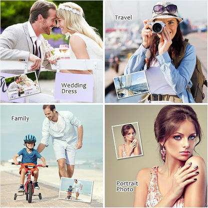 Uinkit 120 Sheets Presentation Paper Matte 8.5x11 Inkjet 48lb 180gsm Single Side Printable Photo for All Dye Ink Inkjet Printers