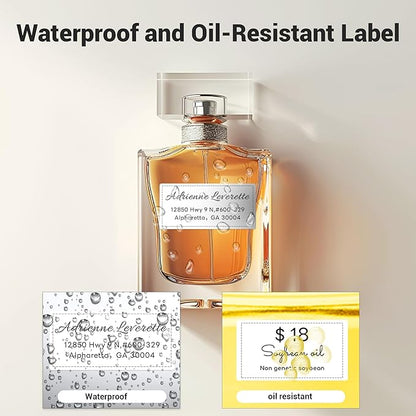 Direct Thermal Labels,2''X1.18''(50 x 30 mm) Thermal Label Sticker,Thermal Printer Labels for UPC, Barcodes, Postage, Address,Compatible with Most Desktop Label Printers 115 Labels, 3 Rolls