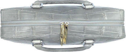 Masami Handmade Genuine Crocodile Leather Business Bag, Briefcase, Japanese brand, Leather bag