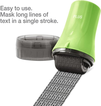 Guard Your ID Wide Advanced Roller 2.0 Identity Theft Prevention Security Stamp Green