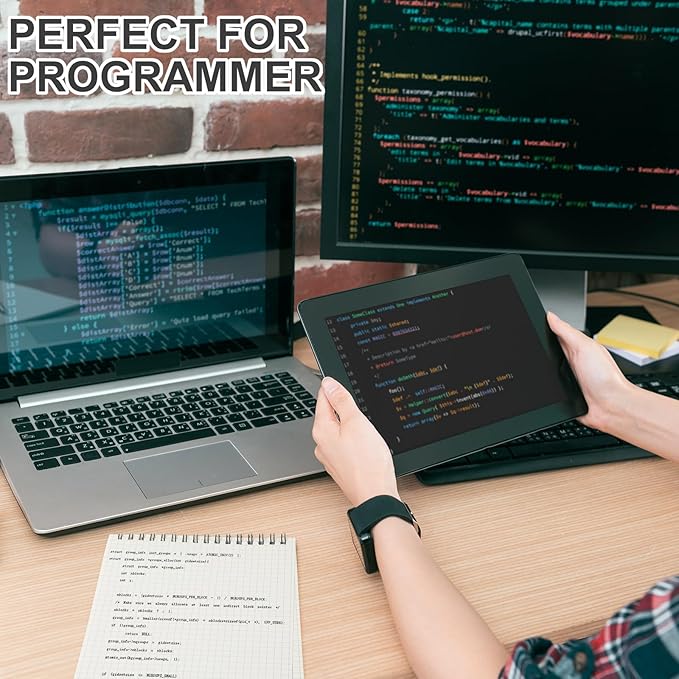 Graph Paper Spiral Notepad A5 Top Wirebound Notepad Grid Notebook Steno Pads Memo Notebook Grid Paper 140 Pages for Writing Sketching Drawing Office Supplies(Black,4 Pack)