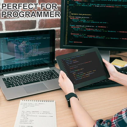 Graph Paper Spiral Notepad A5 Top Wirebound Notepad Grid Notebook Steno Pads Memo Notebook Grid Paper 140 Pages for Writing Sketching Drawing Office Supplies(Black,18 Pack)