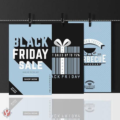 Blue Pastel Colored Menu Paper - 8.5" x 14" (Legal Size) - For Documents, Announcements, Menus Arts and Crafts | Bulk Pack of 100 Sheets