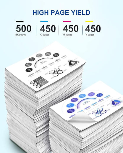 SUYMIS 288XL Ink Cartridges Remanufactured Replacement for Epson 288 XL T288 XL T288XL Combo Pack for Epson Expression XP-440 XP-330 XP-340 XP-430 XP-434 Printer (2 Black,Cyan,Magenta,Yellow,5-Pack)