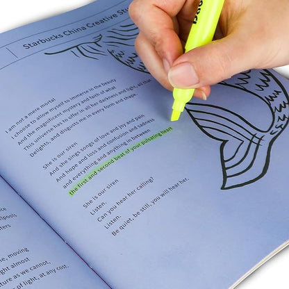 Dabo&Shobo Highlighters, 60 Bulk Pack Highlighter, Assorted Colors, Chisel Tip, Quick Drying For Highlighting