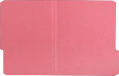 Amazon Basics File Folders, Letter Size, 1/3 Cut Tab, Red, 36-Pack