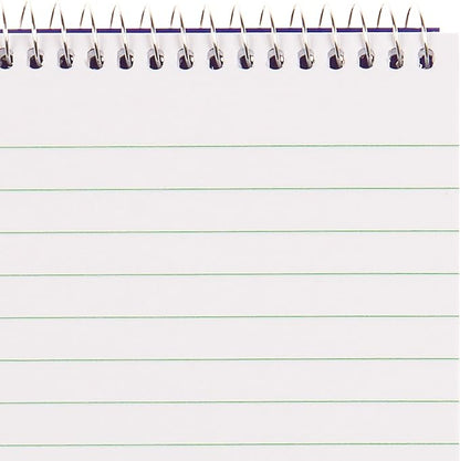 Blueline Reporter Notebook/Note Pad, 4 x 8 inches, 160 Pages / 80 Sheets (AT8B) (Pack of 2)