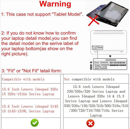 Alapmk Protective Case for 15.6 Inch Lenovo Ideapad 320s 15 320s-15ikb & 16 Inch Lenovo ThinkPad P16s/ThinkPad T16/ThinkPad T16 Gen 2 [Not fit Ideapad 320 15.6/ThinkPad P16],Galaxy