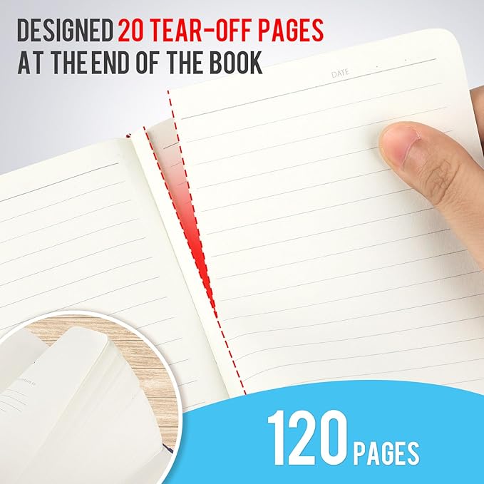 Pocket Small Notebook Journals, 8 Pack (8 Vibrant Colors) Mini Notebook 3.7x5.7 Journaling Notebooks for Women Men, Hardcover Lined Note Pads with Pens for Work, Business, Travel Journal, Office Supplies