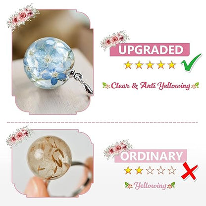 1000g UV Resin -Upgraded Crystal Clear Hard UV Fast Curing Epoxy Resin Supplies with Mat for Craft Jewelry Making 1KG