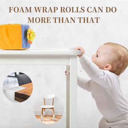 Moving Supplies, 14'' Wide X 160' Length Foam Wrap Roll, Packing Supplies for Packing, Moving, Fragile Articles, Furniture, Transportation Packaging, Including 60 Fragile Stickers.